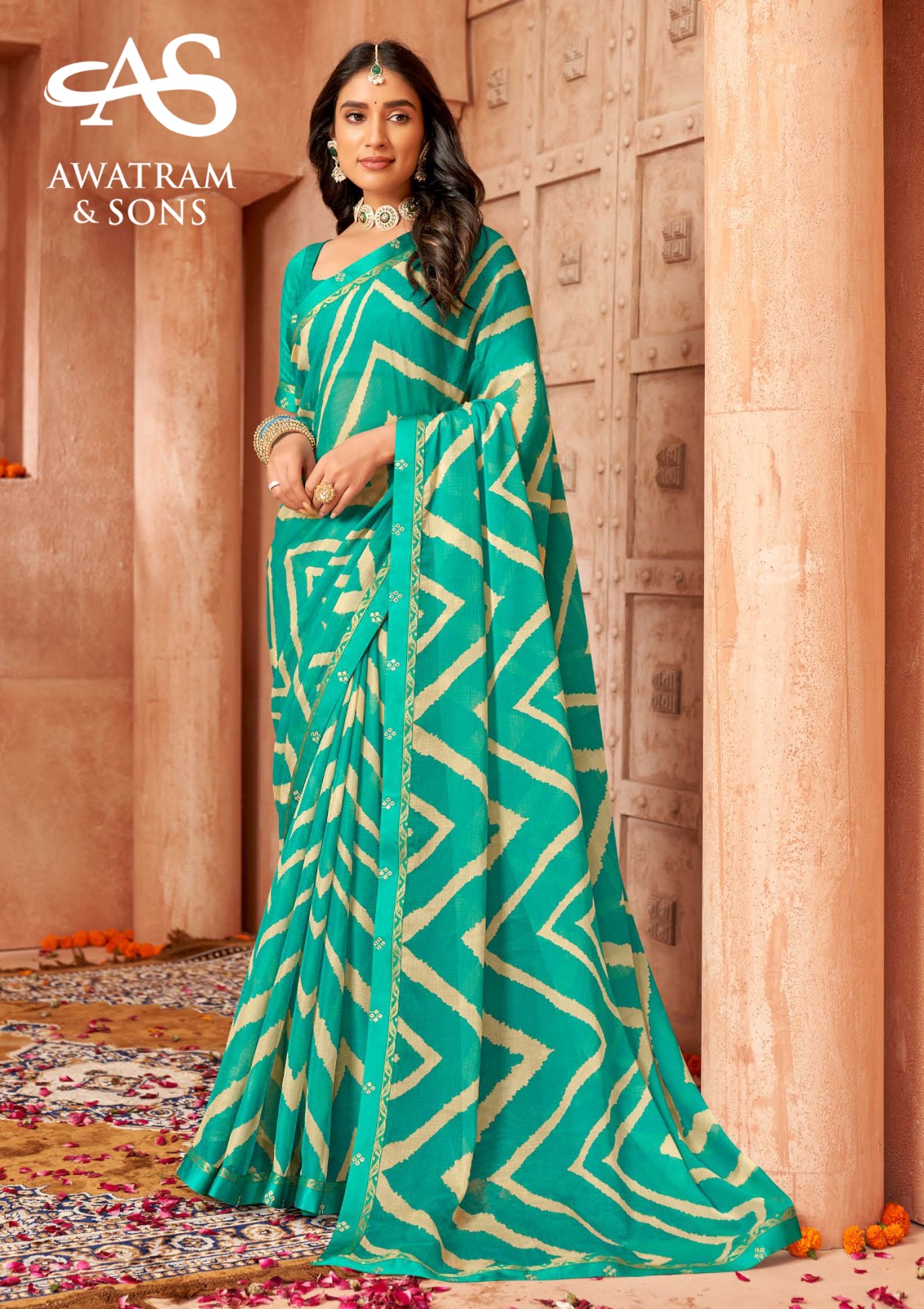 Rust Color Designer Georgette Saree With Blouse Pics at Rs 1298 | Designer  Sarees in New Delhi | ID: 12375200391