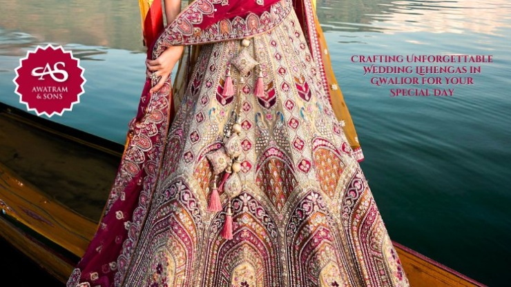 Crafting Unforgettable Wedding Lehengas in Gwalior for Your Special Day