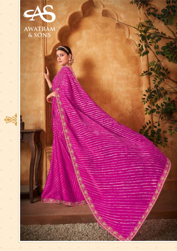 DESIGNER PRINTED CHIFFON SAREE(SU-26226)