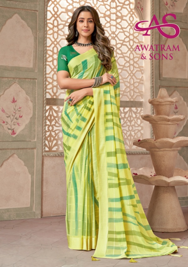 DESIGNER PRINTED GEORGETTE SAREE(V-48836)